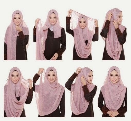 Step by Step Tutorial for Full Cover Hijab-MyHijabiGirl.com