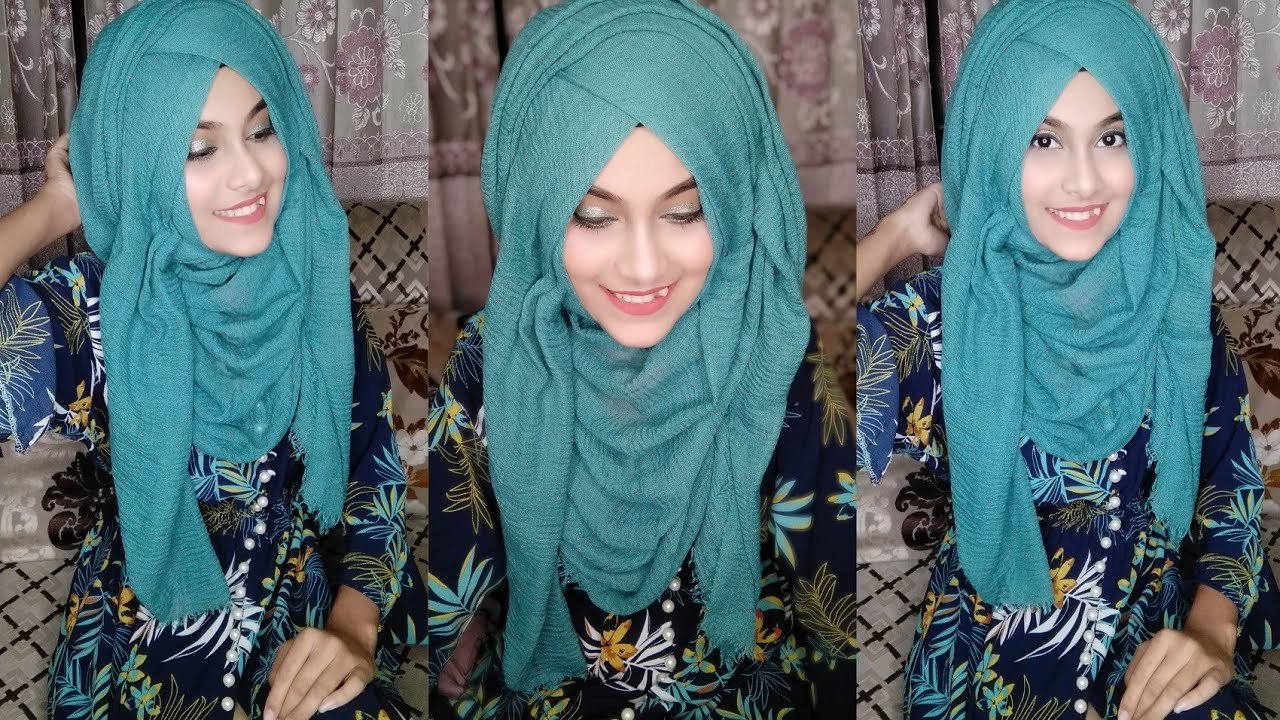 Easy Criss Cross Style Hijab Tutorial