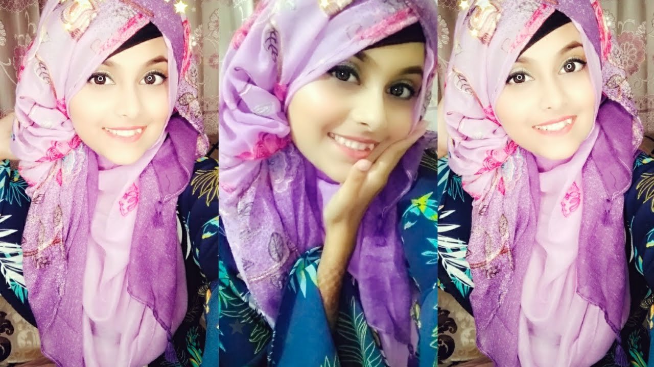 Easy One Side Swept Hijab Tutorial